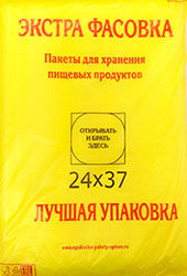 Полиэтиленовый пакет ПНД фасовочный 24х37х8 экстра 450/20 в Саратове - купить оптом от производителя ПК Котово Полимер