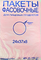 Полиэтиленовый пакет ПНД фасовочный 24х37х8 250/40 в Саратове - купить оптом от производителя ПК Котово Полимер